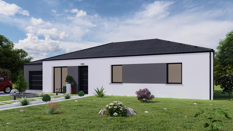 Maison - 90 m² - 6 pièces