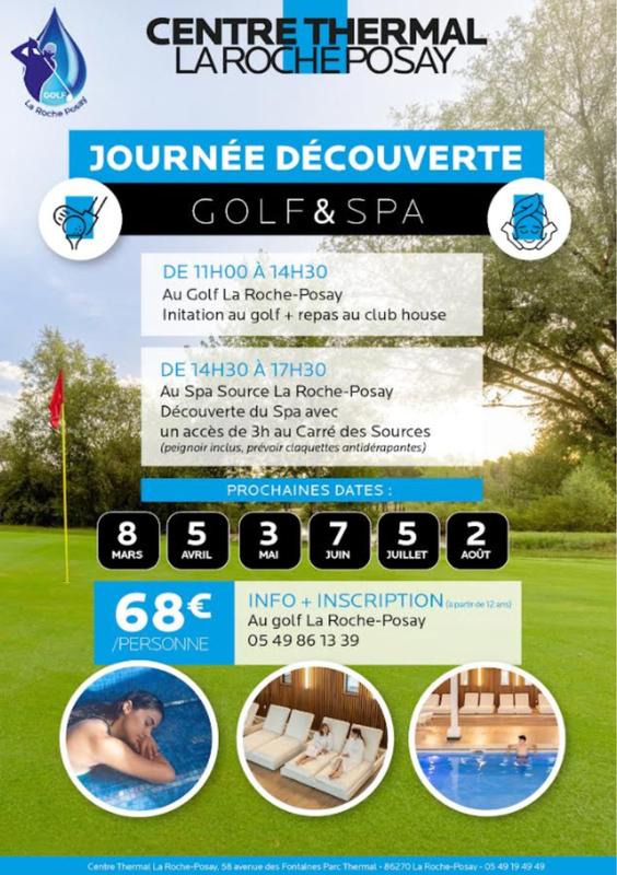 Journée Golf &amp; Spa la Roche-Posay