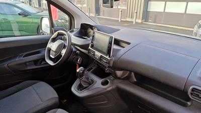 Peugeot Partner Fourgon Standard 650 Kg Bluehdi 100 Ss Bvm5 Asphalt