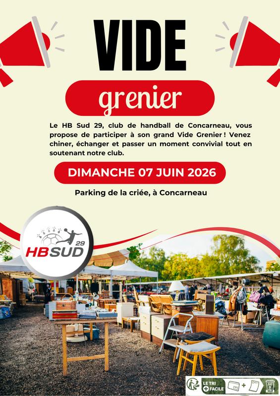 Vide grenier du hbsud29