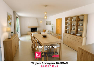 Maison - 92 m² - 5 pièces