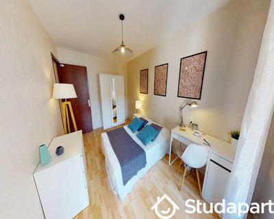 Chambre - 45 m² - 1 pièce