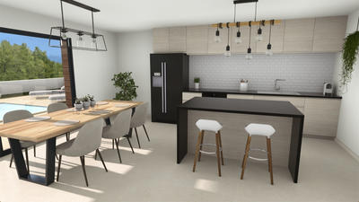 Maison - 90 m² - 4 pièces