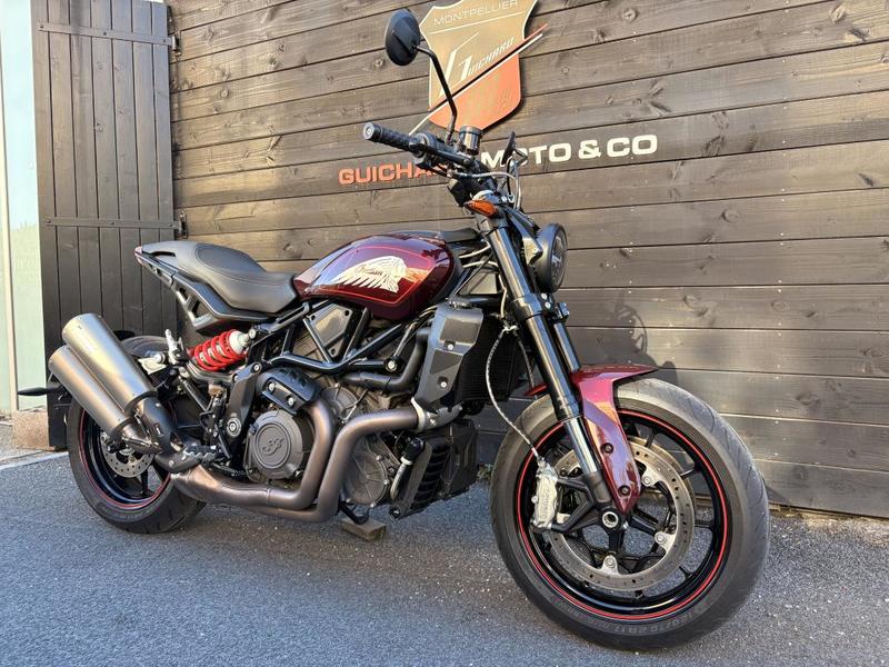 Indian Ftr 1200 s Maroon Metallic