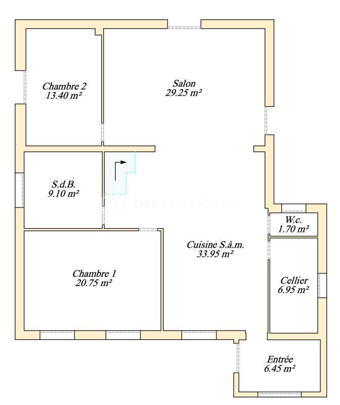 Maison traditionnelle - 156 m² - 5 pièces
