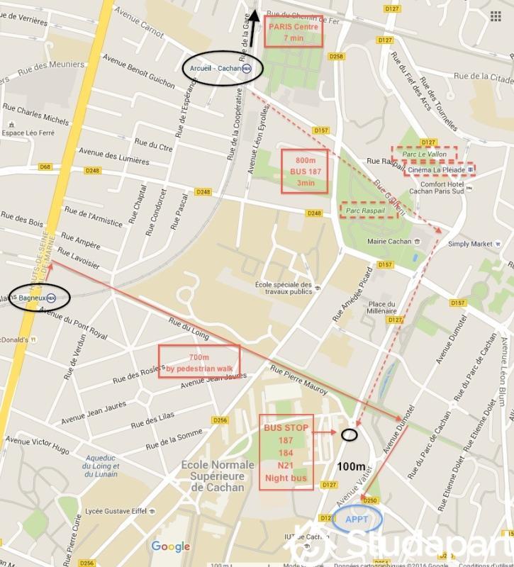 Chambre - 11 m² - 1 pièce