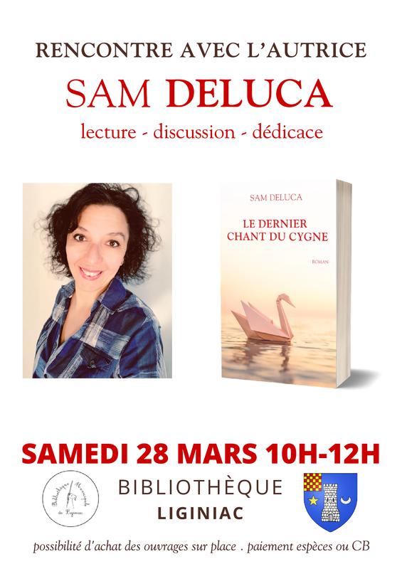 Rencontre avec l'autrice Sam Deluca
