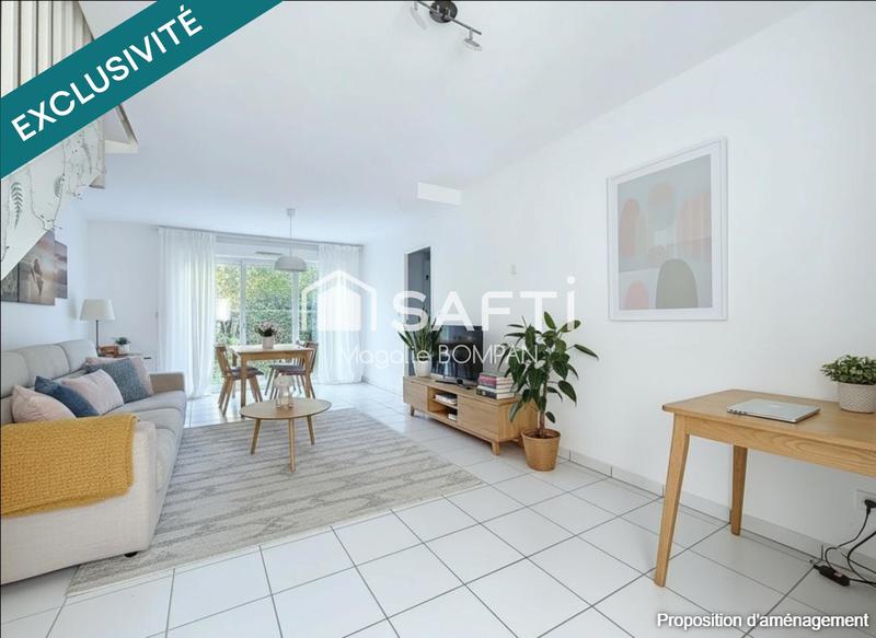 Maison - 72 m² - 3 pièces