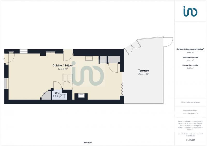 Maison - 82 m² - 4 pièces