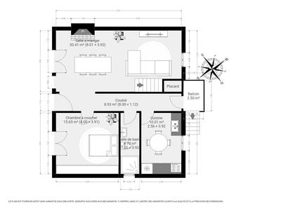 Maison - 97 m² - 4 pièces