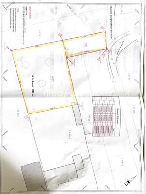 Terrain constructible - 1 160 m²