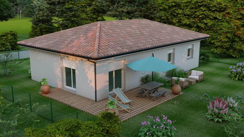 Maison - 80 m² - 4 pièces