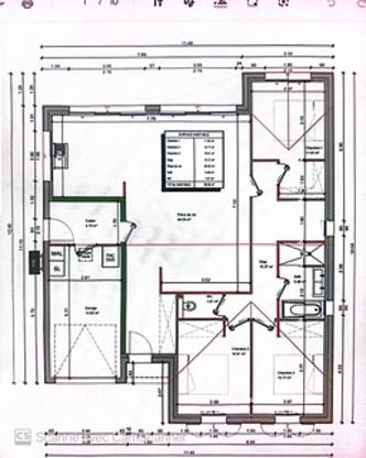 Maison - 100 m² - 4 pièces