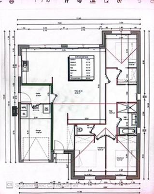 Maison - 100 m² - 4 pièces