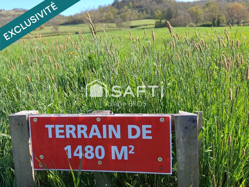 Terrain - 1 480 m²
