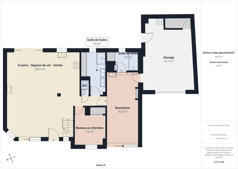 Maison - 127 m² - 6 pièces