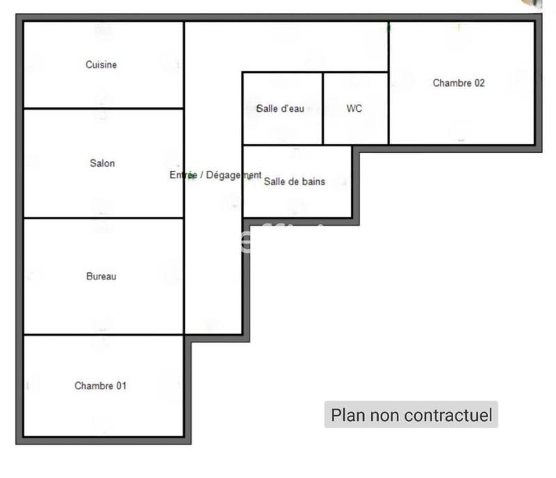 Appartement bourgeois - 82 m² - 4 pièces