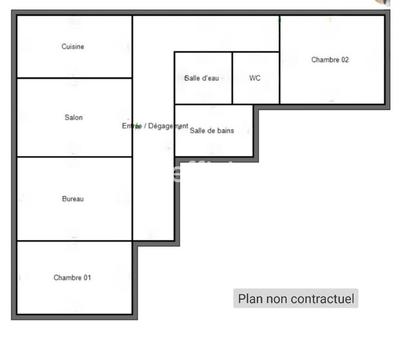 Appartement bourgeois - 82 m² - 4 pièces