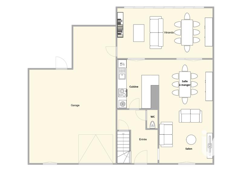 Maison - 108 m² - 5 pièces