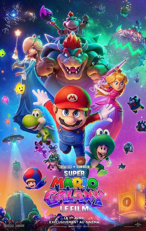 Cinéma à l'auditoire de Joinville - Super Mario Galaxy, le film