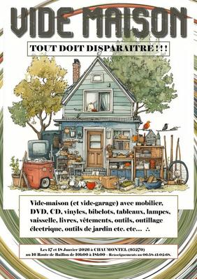 Grand vide-maison vide-garage