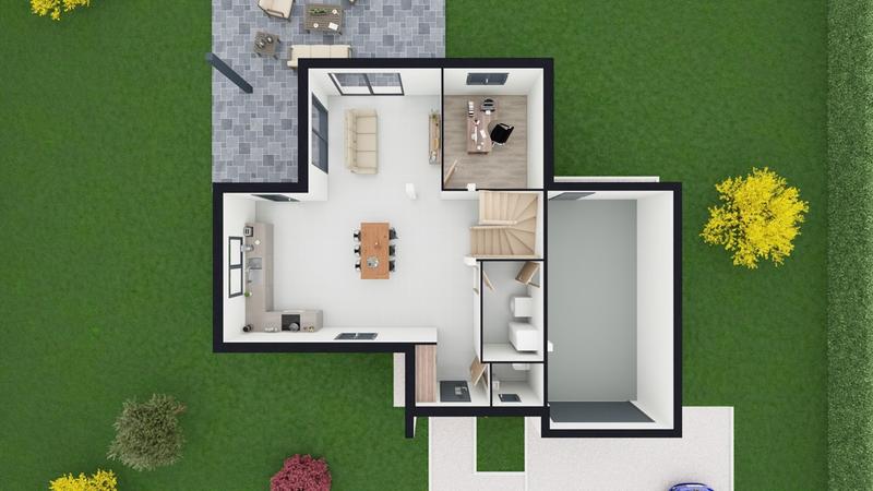 Terrain constructible - 780 m²