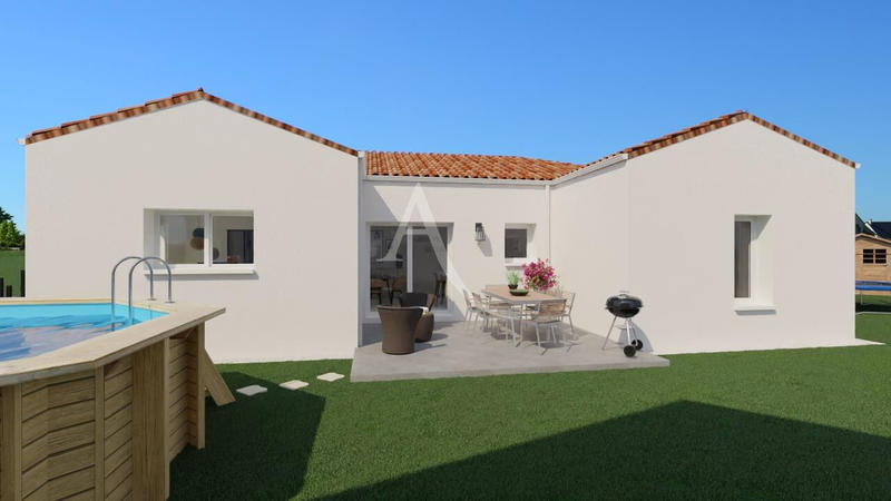 Maison - 96 m² - 4 pièces