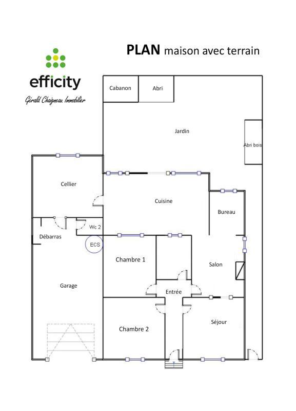 Maison - 83 m² - 4 pièces