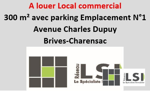 Local commercial - 306 m² - 2 pièces