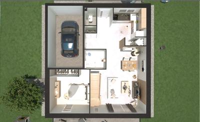 Maison de village - 90 m² - 4 pièces