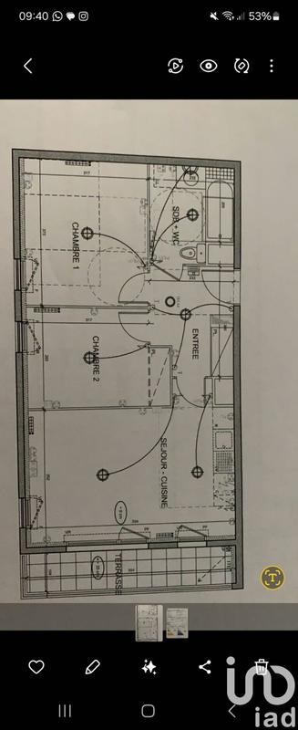 Appartement - 53 m² - 3 pièces
