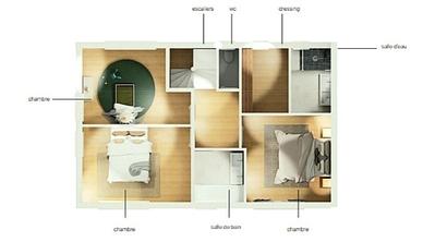 Maison - 107 m² - 4 pièces