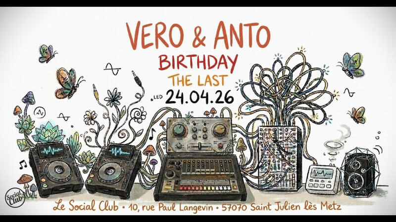 Veronika NiKolic &amp; Antony Adam - Birthday - Social Club