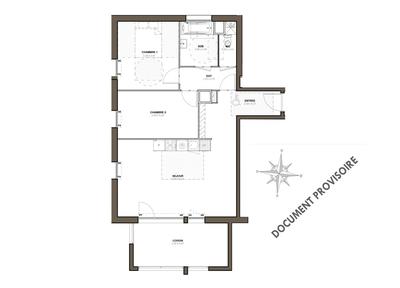 Appartement - 65 m² - 3 pièces