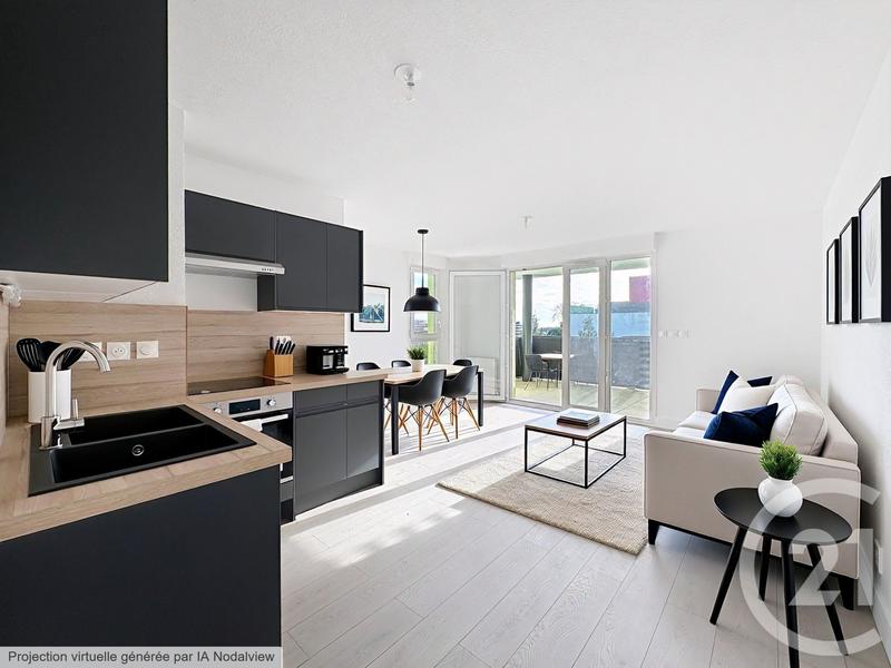 Appartement - 62 m² - 3 pièces