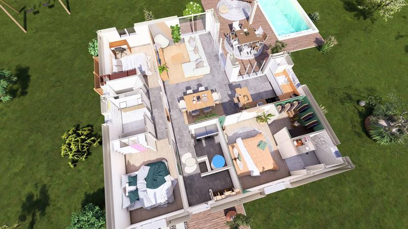 Maison - 96 m² - 4 pièces