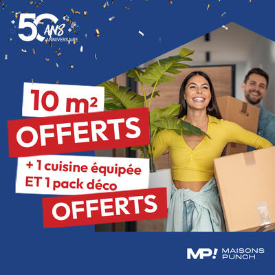 Maison - 56 m² - 3 pièces