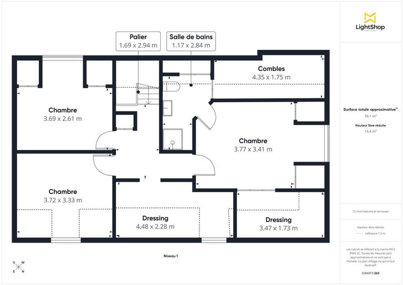 Maison - 140 m² - 6 pièces