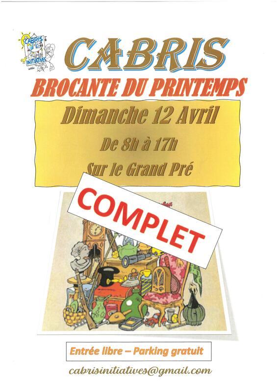 Brocante du printemps