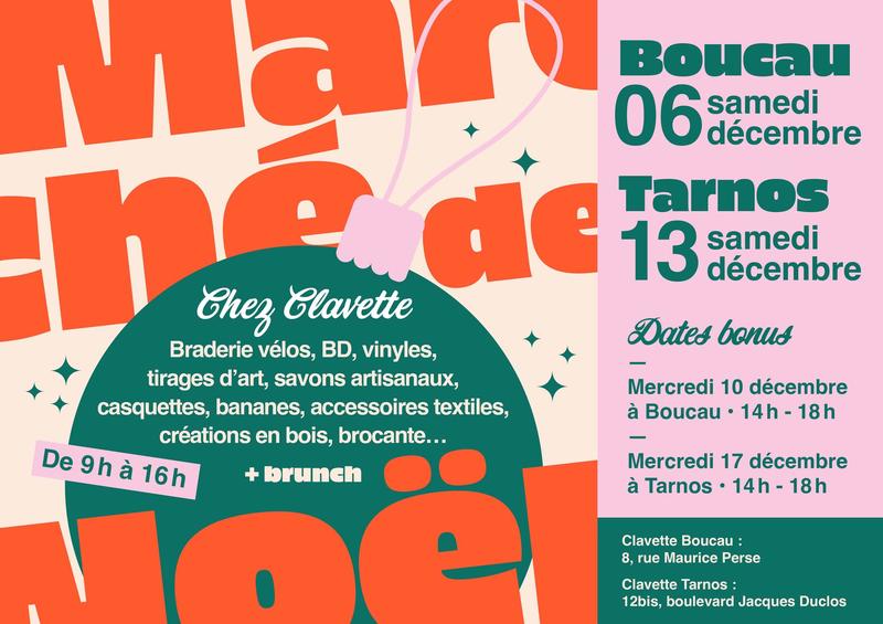 Marché de Noël chez Clavette