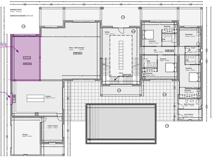 Maison - 436 m² - 12 pièces
