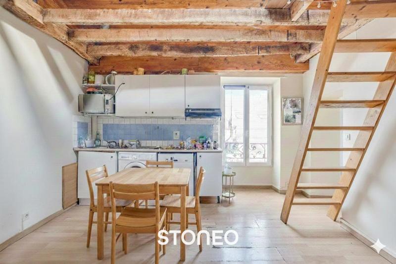 Appartement ancien - 26 m² - 2 pièces
