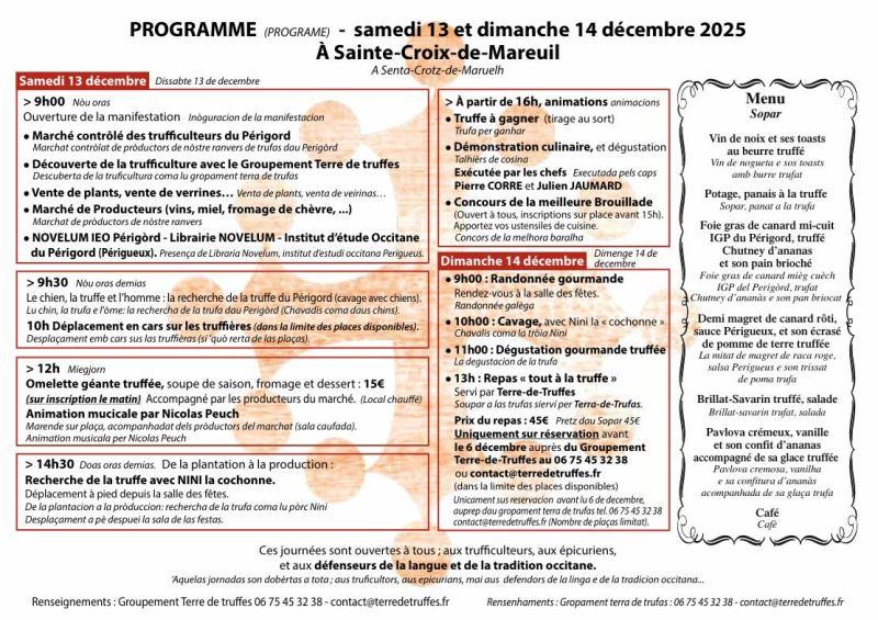 Fête de la Truffe, du Terroir et de la Langue Occitane
