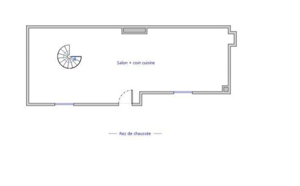 Appartement - 26 m² - 2 pièces