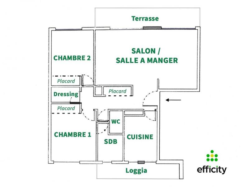 Appartement - 73 m² - 4 pièces