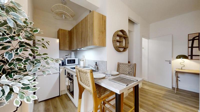 Studio - 21 m² - 2 pièces