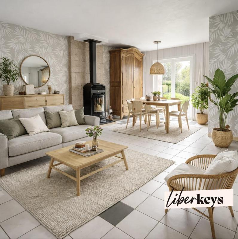 Maison - 90 m² - 5 pièces