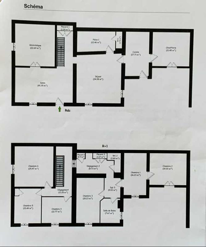 Maison - 275 m² - 12 pièces