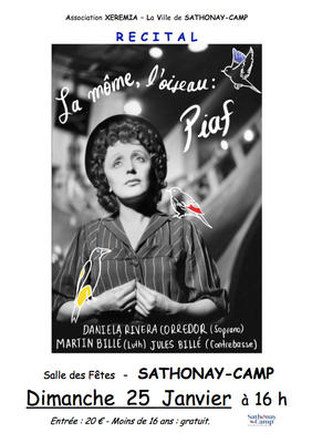 Récital Piaf