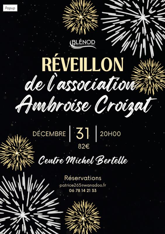 Réveillon du Nouvel An à Blénod